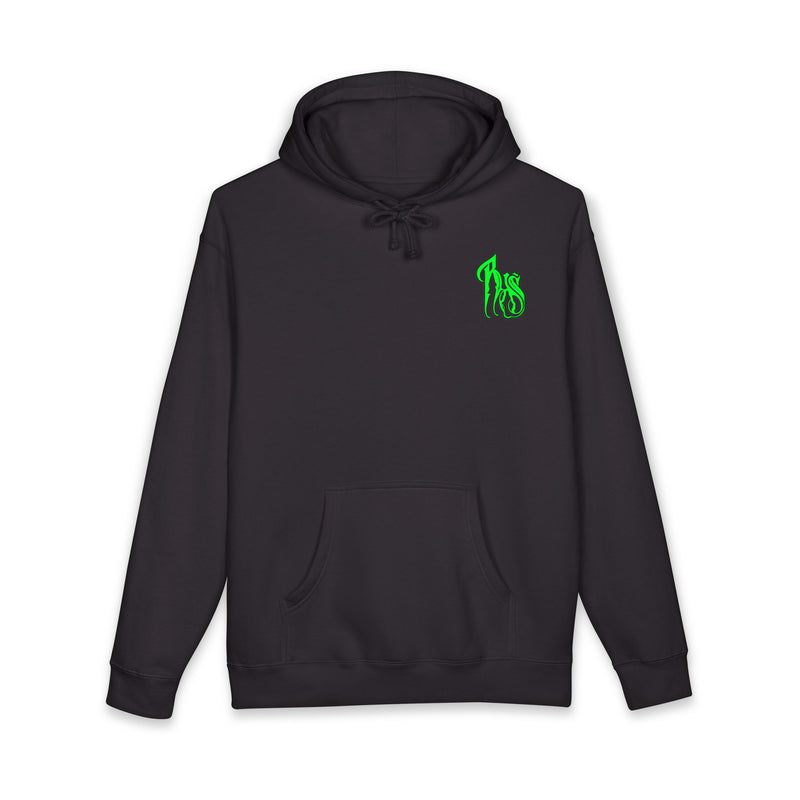 RS Monogram Hoodie — Acid Green
