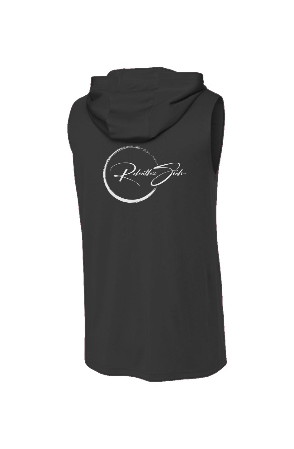 Rentless Souls standard logo sleeveless hoodie